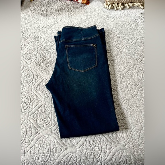 SOPHIA VERGARA NWOT Melissa Flare Pull-on High Rise Jeans- Size 14 - Picture 2 of 8